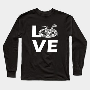 Snake - Love Snake Long Sleeve T-Shirt